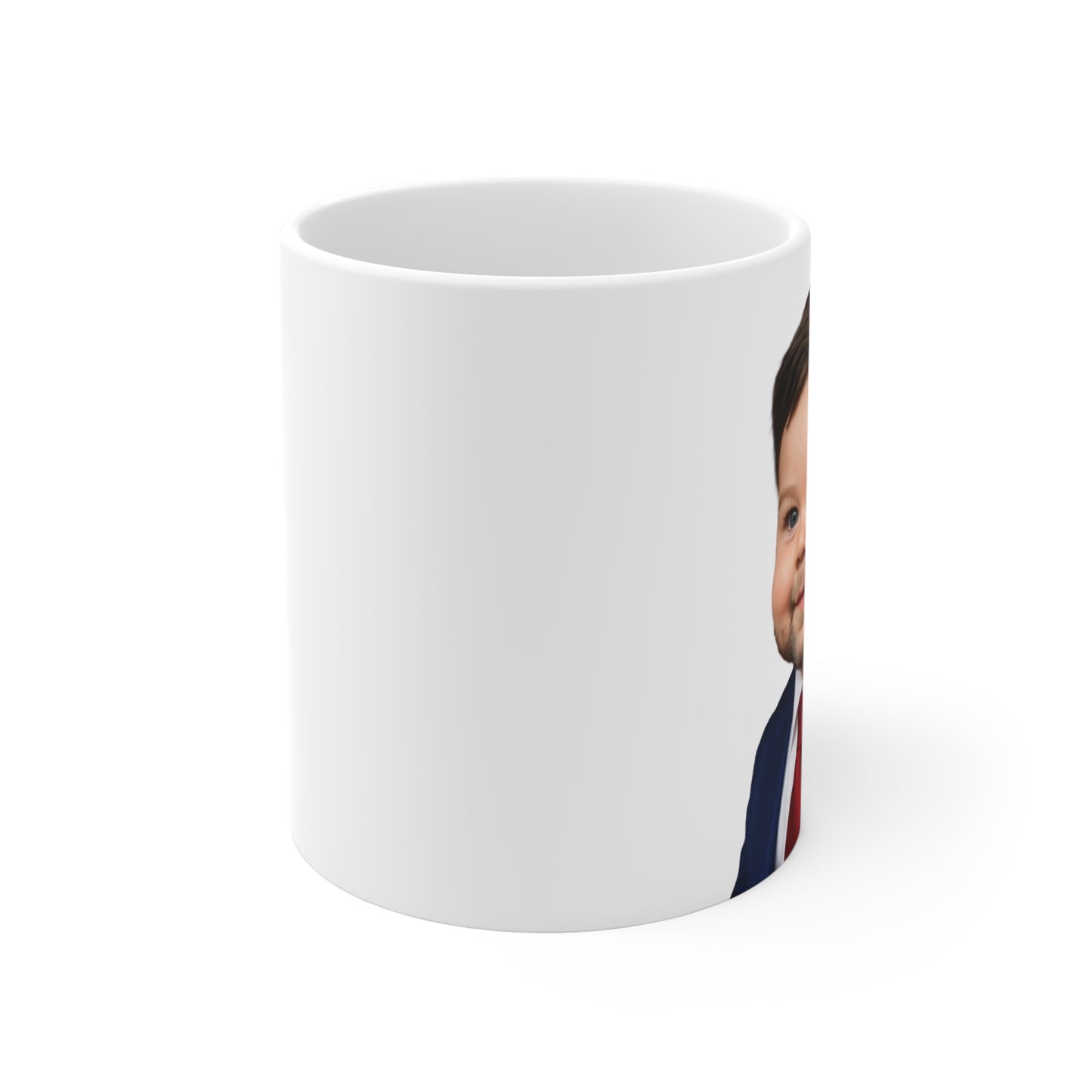 Mornings Built on Grit, Gripes & Oatmeal Mug - JD Vance