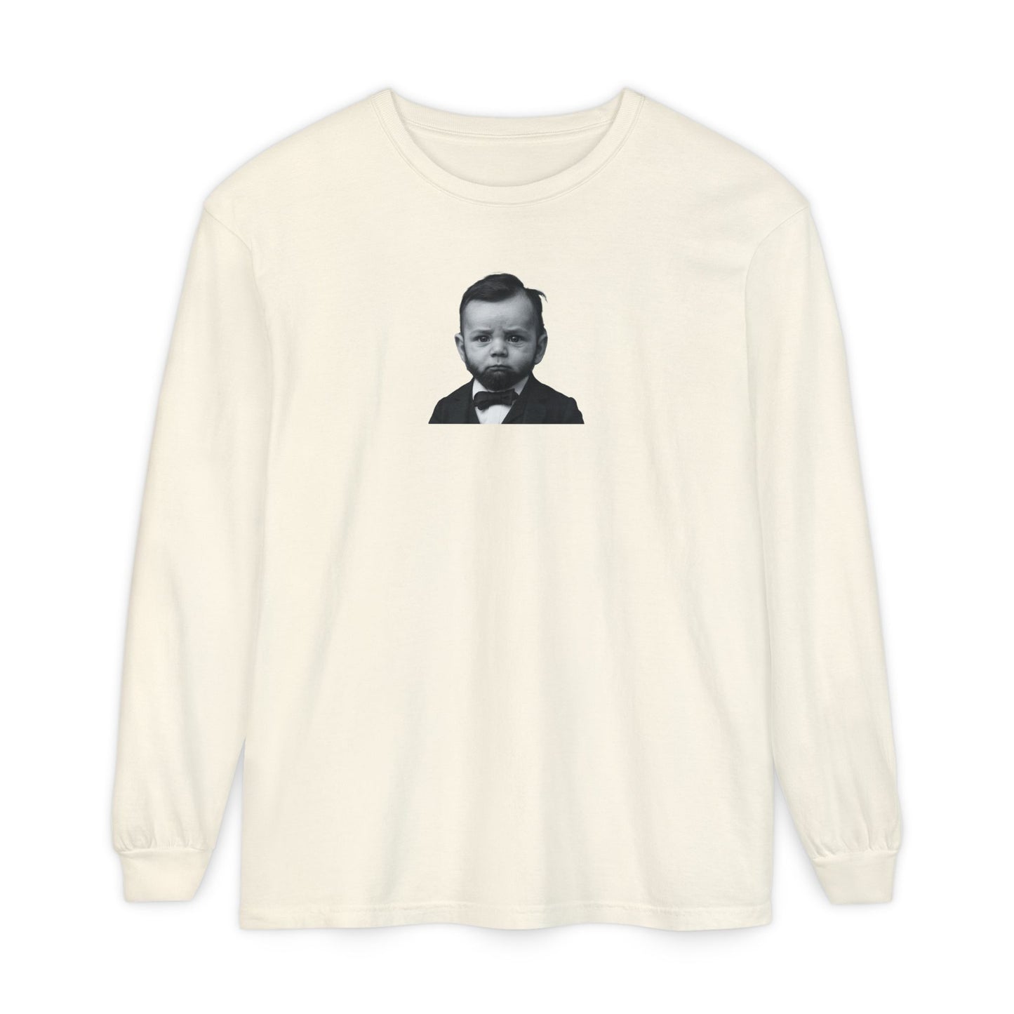 Sleeves of the House Divided (But Warm) Long Sleeve Shirt - Abraham Lincoln