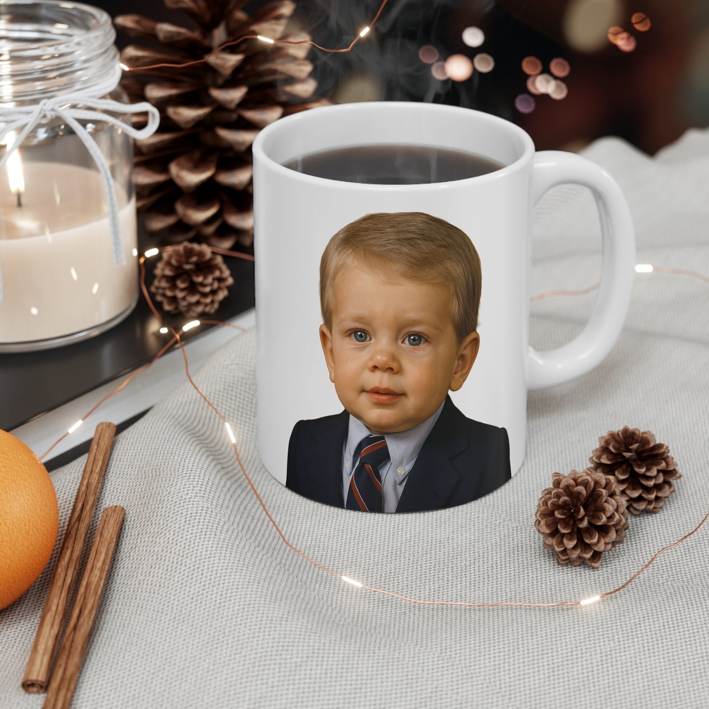 Peanut-Powered Presidency Mug - Jimmy Carter