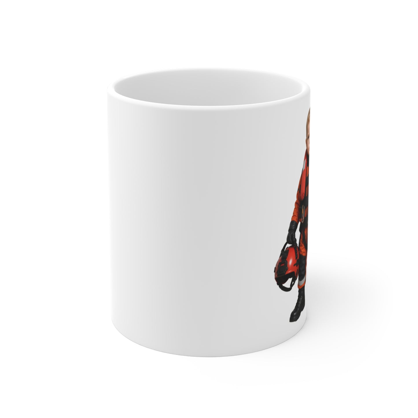 Tiny Command Mug - Coast Guard Modern Rescue Swimmer