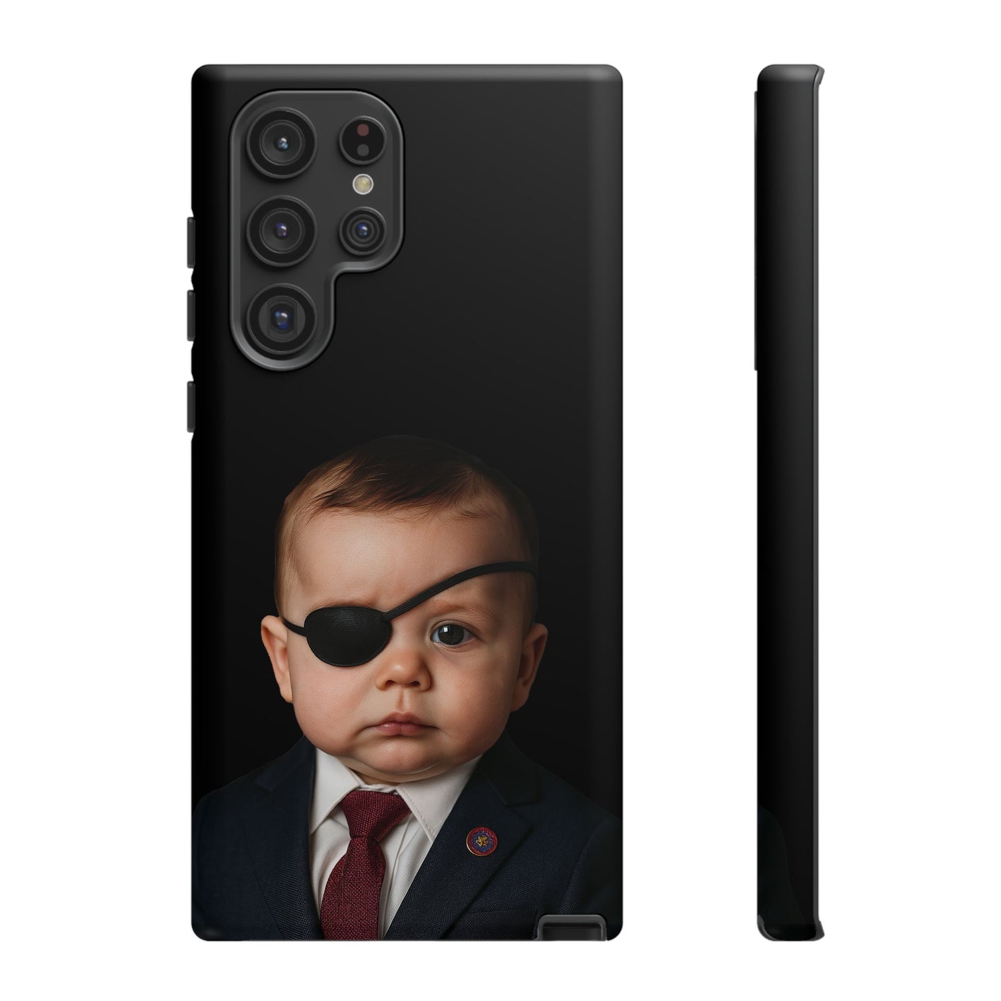 “One Eye on Freedom, One on Your Notifications”