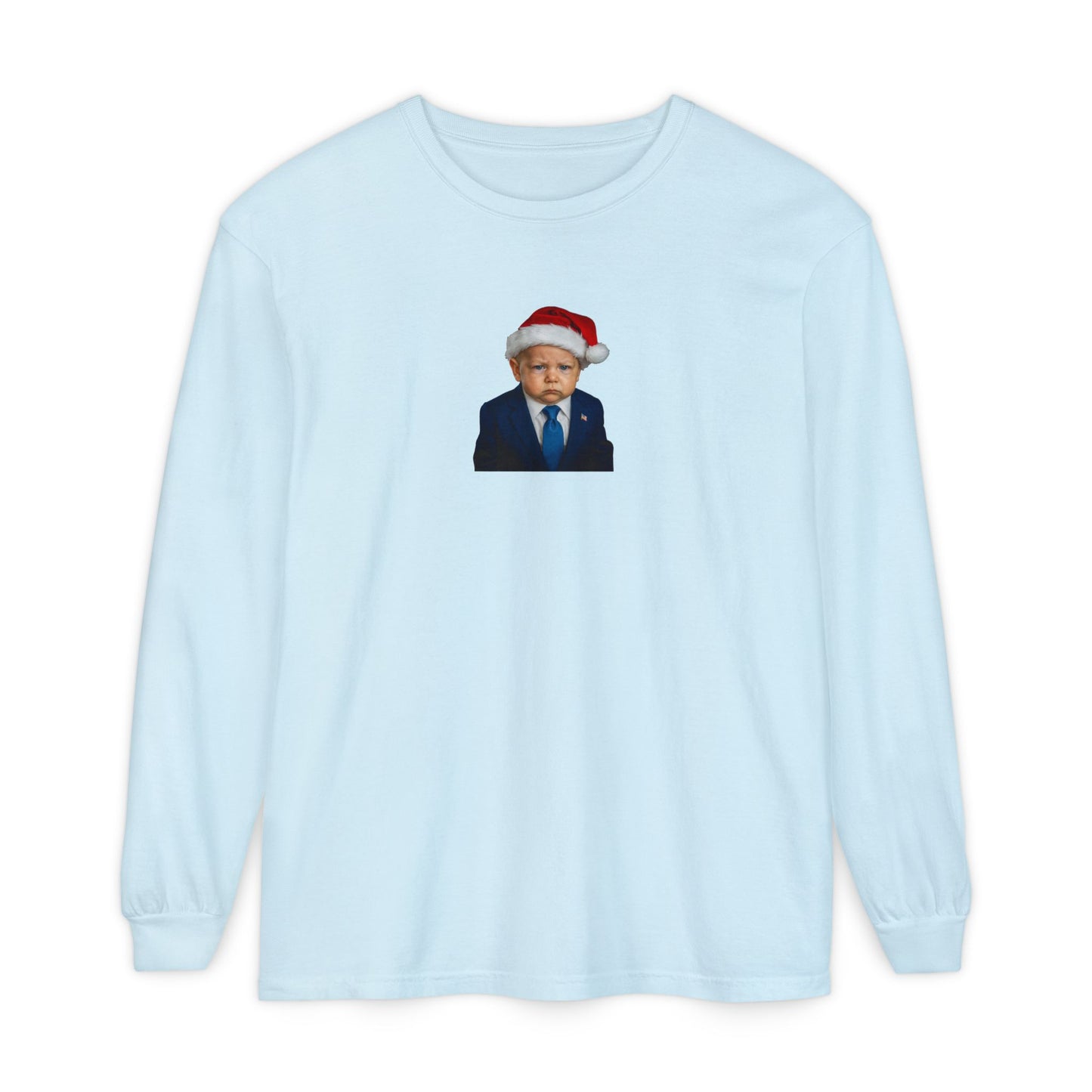 Make Christmas Great Again Long Sleeve Shirt - Donald J. Trump