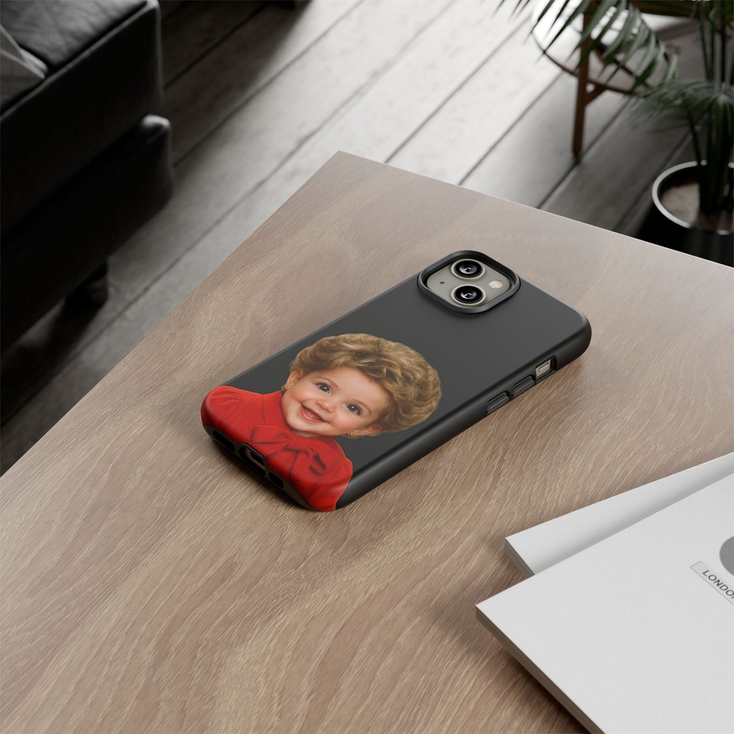 "Just Say No (to Cracks)" Phone Case - Nancy Reagan