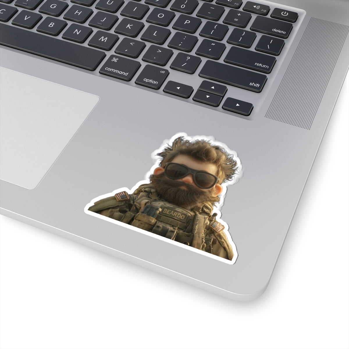 “Slap ‘N’ Secure: Beard of Authority Sticker” - Beardo