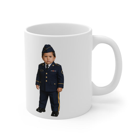 Mess Hall Mug - Army Modern Dress Uniform Native American Male