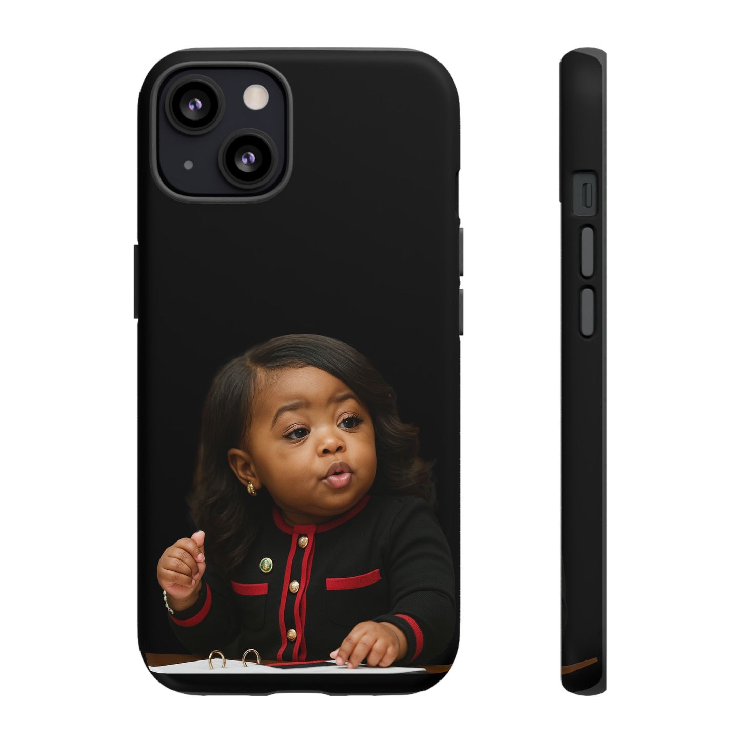 Glossed Up + Ready for the Group Chat Phone Case - Jasmine Crockett